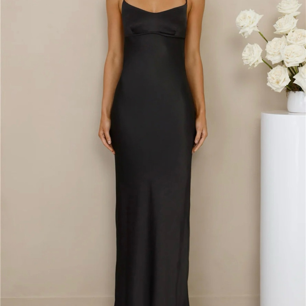 Hello Molly Samara Satin Maxi Dress